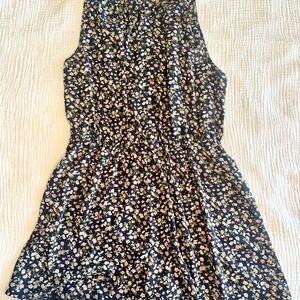 SHEIN Navy Floral Romper
